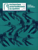 Recherches amérindiennes au Québec, v. XVI, no 04, 1986